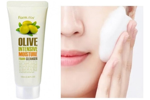 Farm Stay Olive Intensive Moisture Foam Cleanser 100 Ml Momento de aplicación Día/Noche Tipo de piel Seca