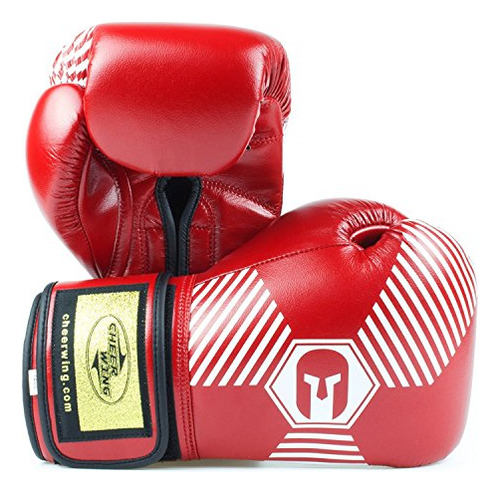 Cheerwing Pro Guantes De Boxeo Para El Combate De Kickbo Mua