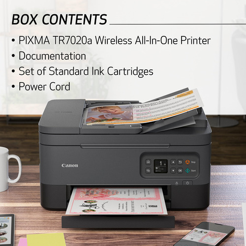 Impresora Canon Pixma Tr7020a Multifunción Inalámbrica En Co