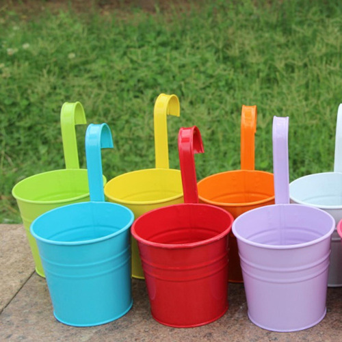 Y Macetas Colgantes Soportes 10 Colores Gancho Desmontable
