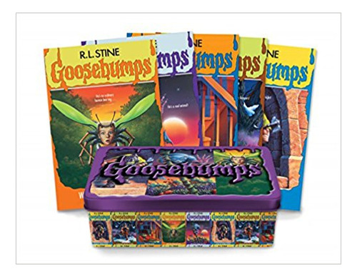 Goosebumps 25th Anniversary Retro Set - Scholastic Kel Edici