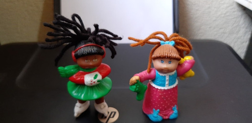 1992 O.a.a. 2 Cabbage Patch Figures 8.5 Cms (Usado)