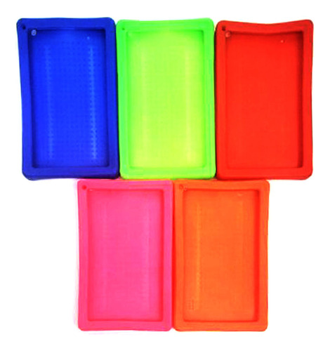 Estuche Protector  De Silicona Para Tablet 7`` Y 9.7`` Dimm