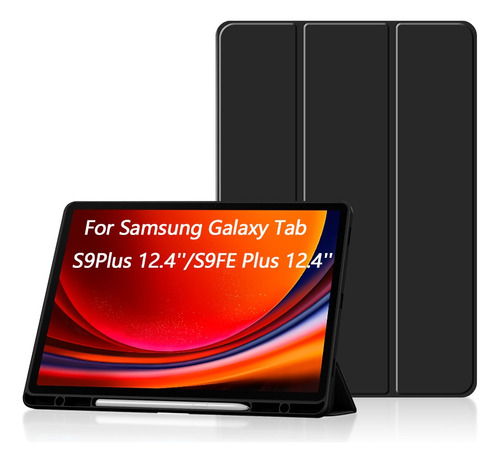 Funda Protectora Para Galaxy Tab S9 Plus/s9fe Plus 12.4
