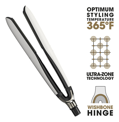 Plancha Alisadora Modeladora De Cabello Ghd Platinum+ Blanco
