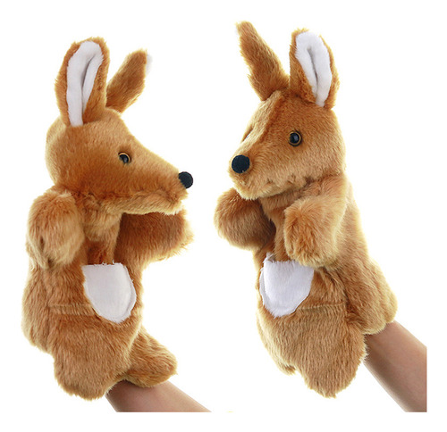 Marioneta De Mano Con Forma De Canguro, Muñecos De Mano De C