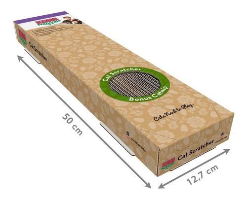 Imagen 3 de 7 de Rascador Para Gatos Kong Naturals Cat Scratcher Single