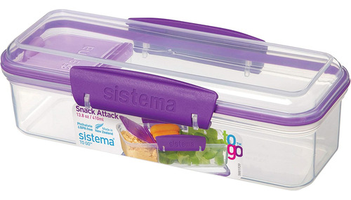 Recipiente Para Aperitivos Y Salsas Sistema Snack Attack To