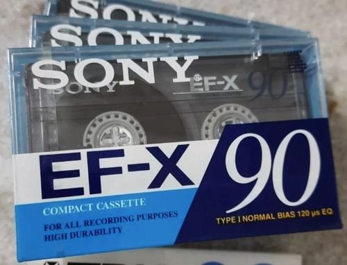 Cassette Sony Ef-x 90 Minutos Sellado