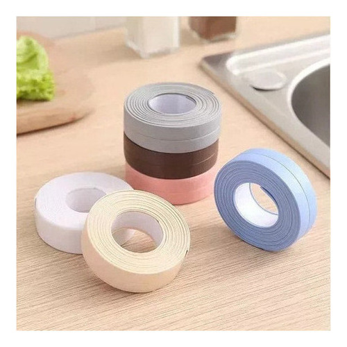 Cinta De Sellado Impermeable Para Baño, Ducha, Lavabo 3pc