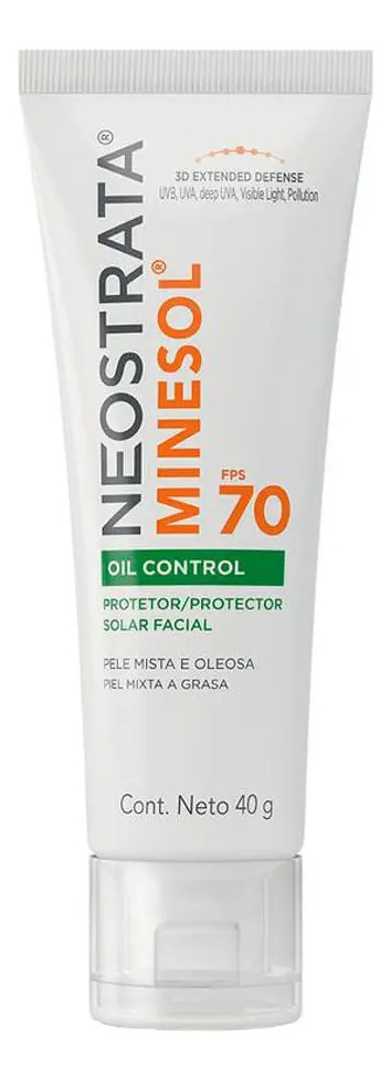Protetor solar Neostrata Minesol Oil Control 70FPS en gel creme