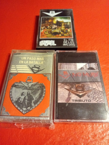 Lote Cassettes V8 Estándar (Usado)