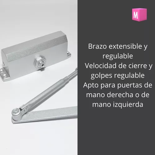 Cierra Sola 👉 Brazo Hidraúlico! para Puertas de madera, metal o aluminio.  Precio: 320.000 Gs incluye Instalación. Valido para toda Gran Asunción