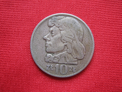 Polonia 10 Zlotych 1970 Tadeusz Kosciuszko