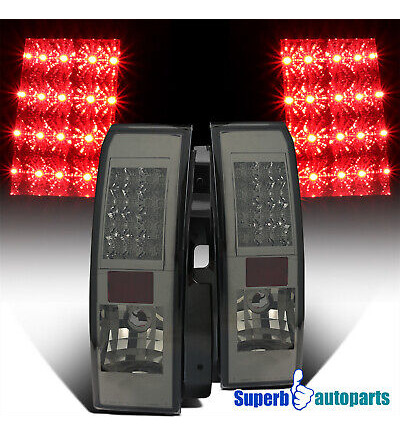 Fits 2005-2010 Hummer H3 Led Tail Lights Brake Lamps Smo Aai