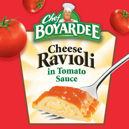 Ravioles De Queso Chef Boyardee En Salsa De Tomate, 15 Oz, P