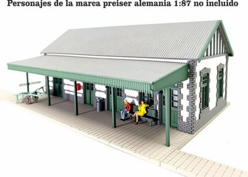 Imagen 1 de 6 de Nico Estacion Madariaga De Ffcc Nacionales H0 (mntw 94)