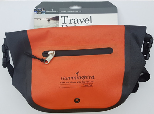 Hummingbird Bolsa Para La Cintura Waist Pack Waterproof Travel Pack A Prueba De Agua Sumergible Naranja Con Gris