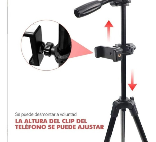 Imagen 8 de 10 de Adaptador Vertical Y Giratorio Para Trípode, Teléfono/cámara
