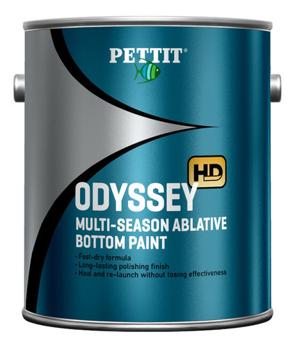 Pintura Pettit Antiincrustante Odyssey Azul 3.78 Lt 1120706