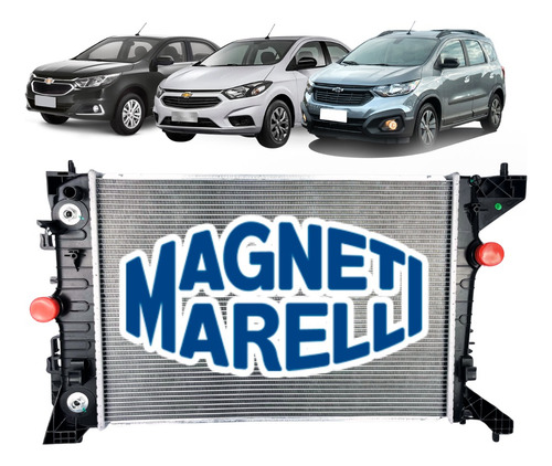 Radiador Magneti Marelli Onix Prisma 2018 2020 2022