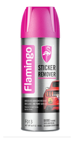 Removedor De Etiquetas De Carros Spray Flamingo F013