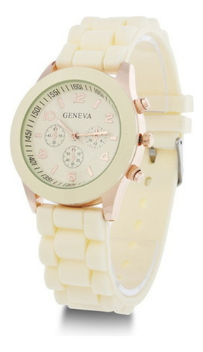 Reloj Redondo S Three Eyes Candy Color Para Mujer