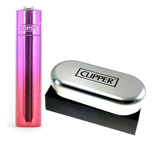 Encendedor Clipper Metálico