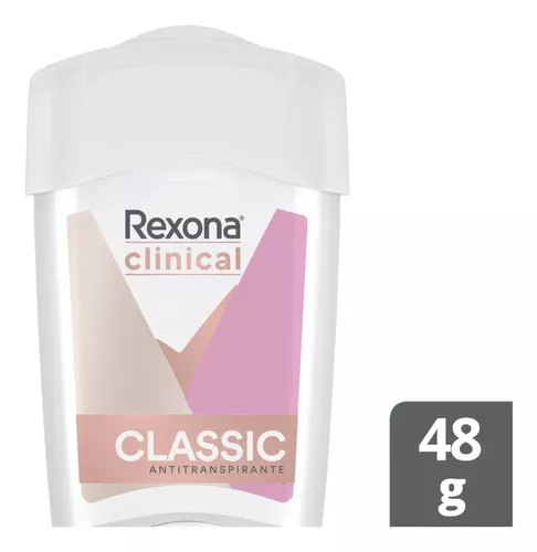 Desodorante Rexona Mujer Clinical Classic 48g Fragancia Neutro