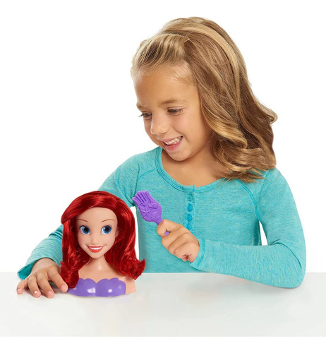 Ariel Cabeza Mini De La Princesa Disney Princess