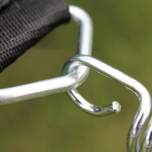 10 Anillos Triangulares De Acero Con Hebilla Para Trampolín