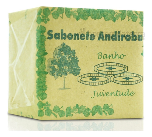 Sabonete Artesanal De Andiroba Banho De Juventude 110g