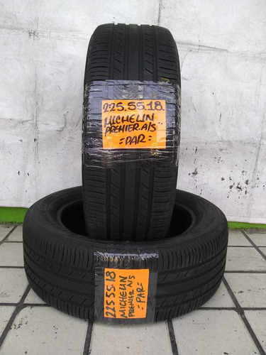 Juego 2 Llantas Michelin Premier As 225/55 R18 (Usado)