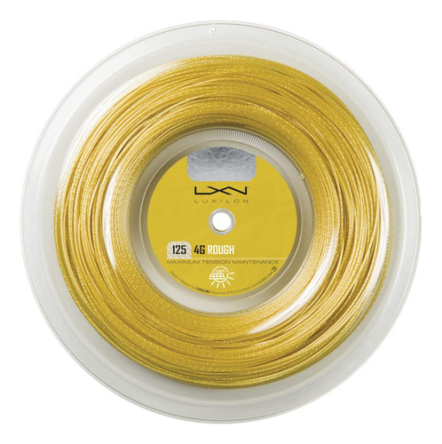 Cuerda Wilson -4g Rough 125 200m Reel - Tenis Color Amarillo