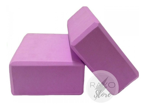 Ladrillo Yoga Pilates Bloque Cubo Mat Colores Foam