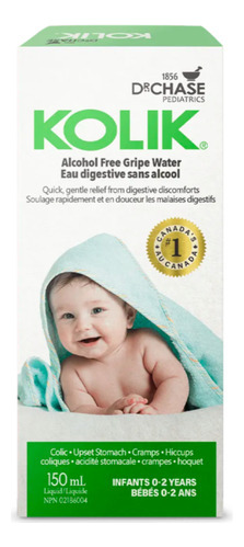 Dr Chase Kolik Alcohol Free Gripe Water 150ml
