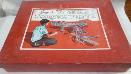 Juego De Ingenieria Mecanica Infantil  Ind Arg Meccano 