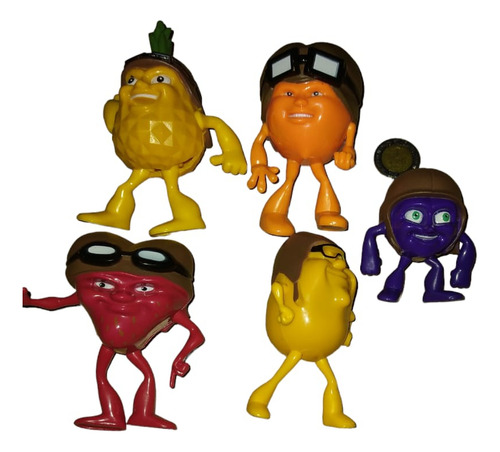 Colección Figuras Boing Kamikaze Promocionales Frutas 