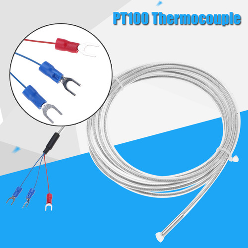 Sensor De Termopar De 3 Hilos Pt100 A Prueba De Agua Contra