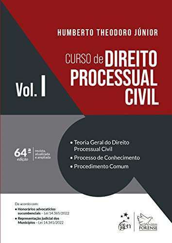 Libro Curso De Direito Processual Civil Vl I 64ed 22 De Theo