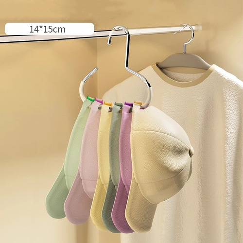 Chapéu Multifuncional, Cabide Para Roupas, 6 Peças