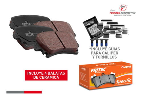 Kit Balatas Traseras Disco A3 2.0 Tdi 2012 2013 Ceramica