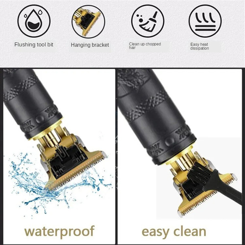 Maquina Profesional Para Afeitar Y Corte De Pelo Recargable