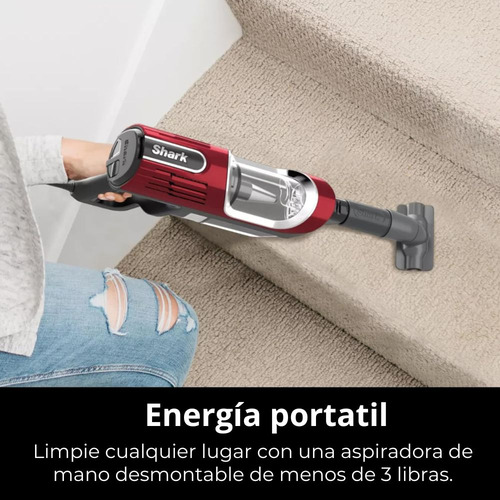 Shark Hz602 Ultralight Pet Pro Aspiradora Escoba Con Cable C