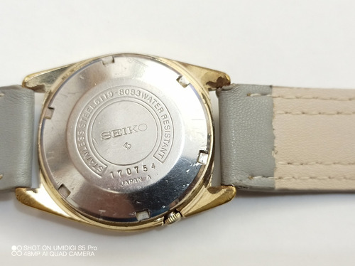 Relógio Seiko 5 Automatic 6119 - 8083 Usado De Coleção