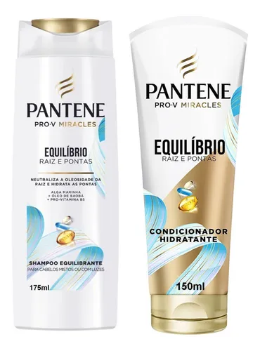 Kit Shampoo E Condicionador Equilíbrio Pantene Pro-v