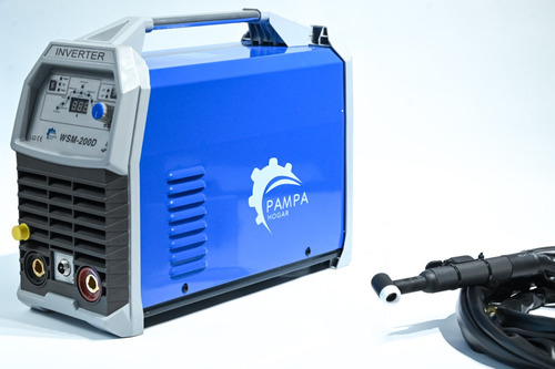 Soldadora Inverter Tig Con Pulso 200amp 3 En 1 Mma