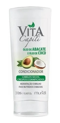 Condicionador Muriel Vita Capili Abacate E Coco 310ml