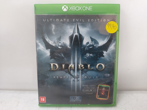 Jogo Xbox One Diablo 3 Mídia Física Original (Usado)