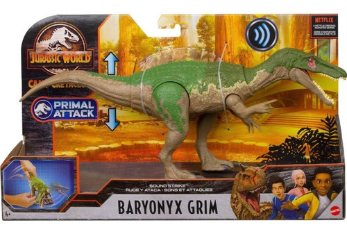 Jurassic World Baryonyx  Electrónico De Campamento Cretacico